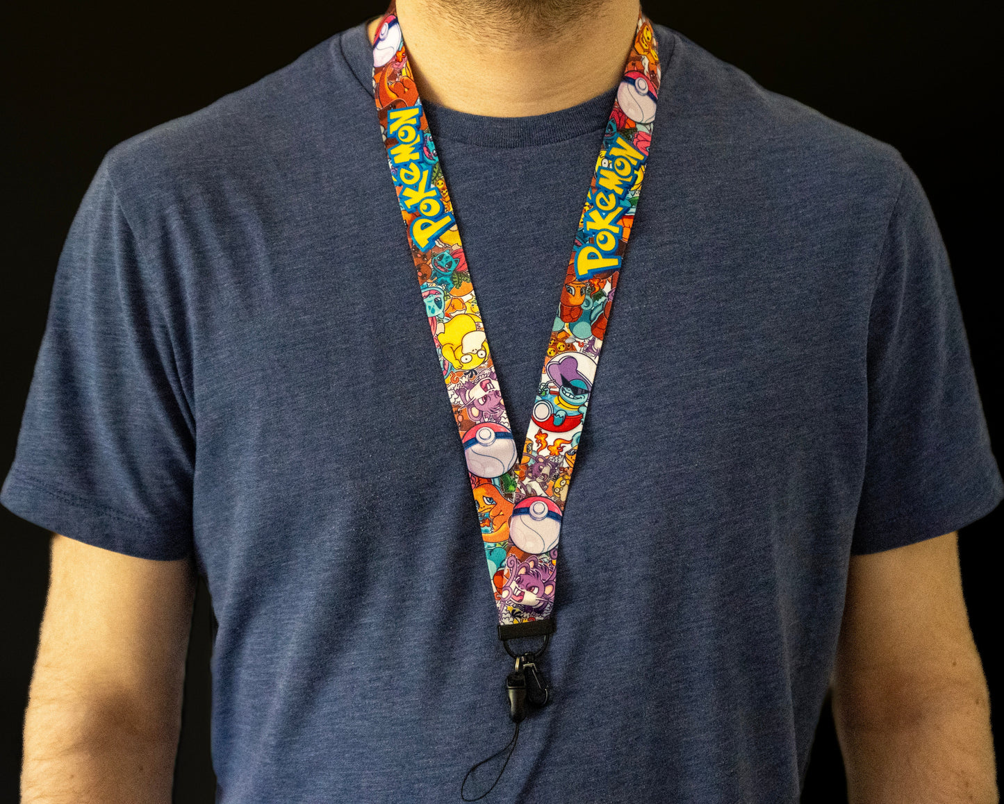 Pokemon Collage Lanyard