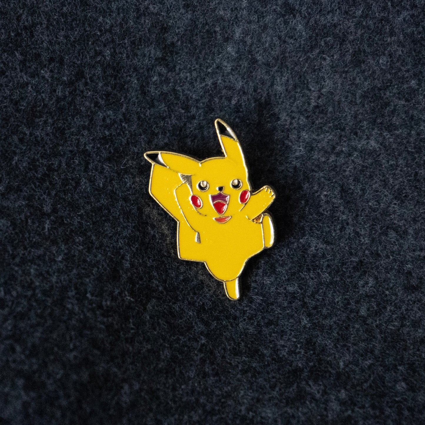 Happy Pikachu Enamel