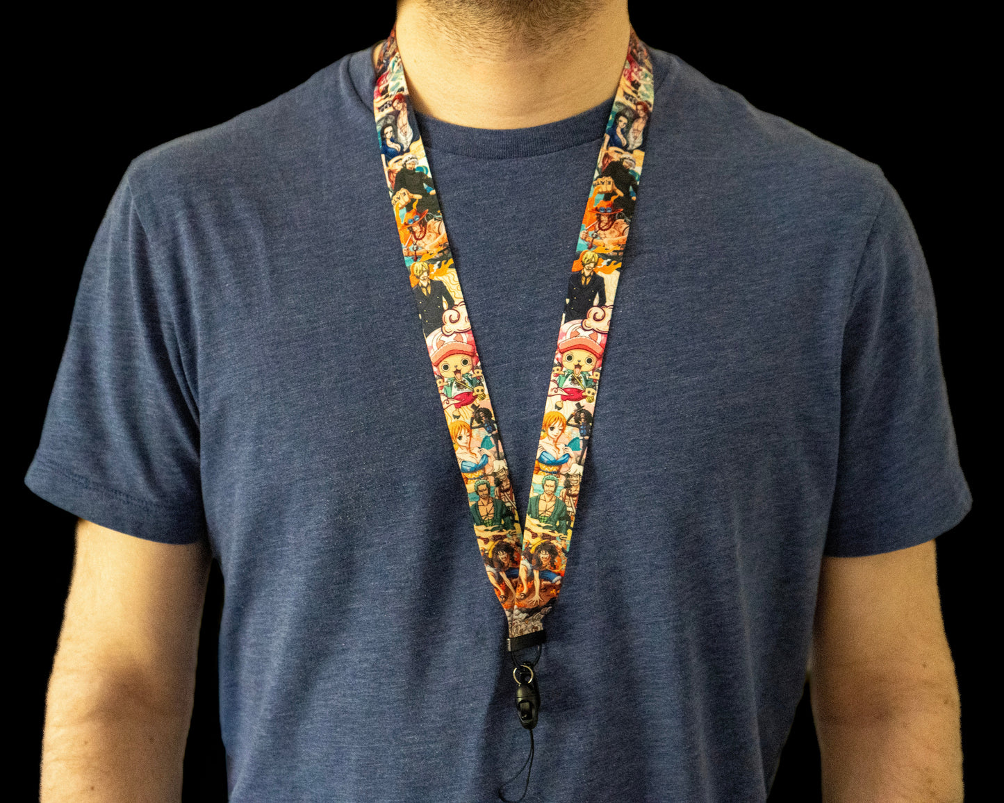 One Piece Collage Lanyard