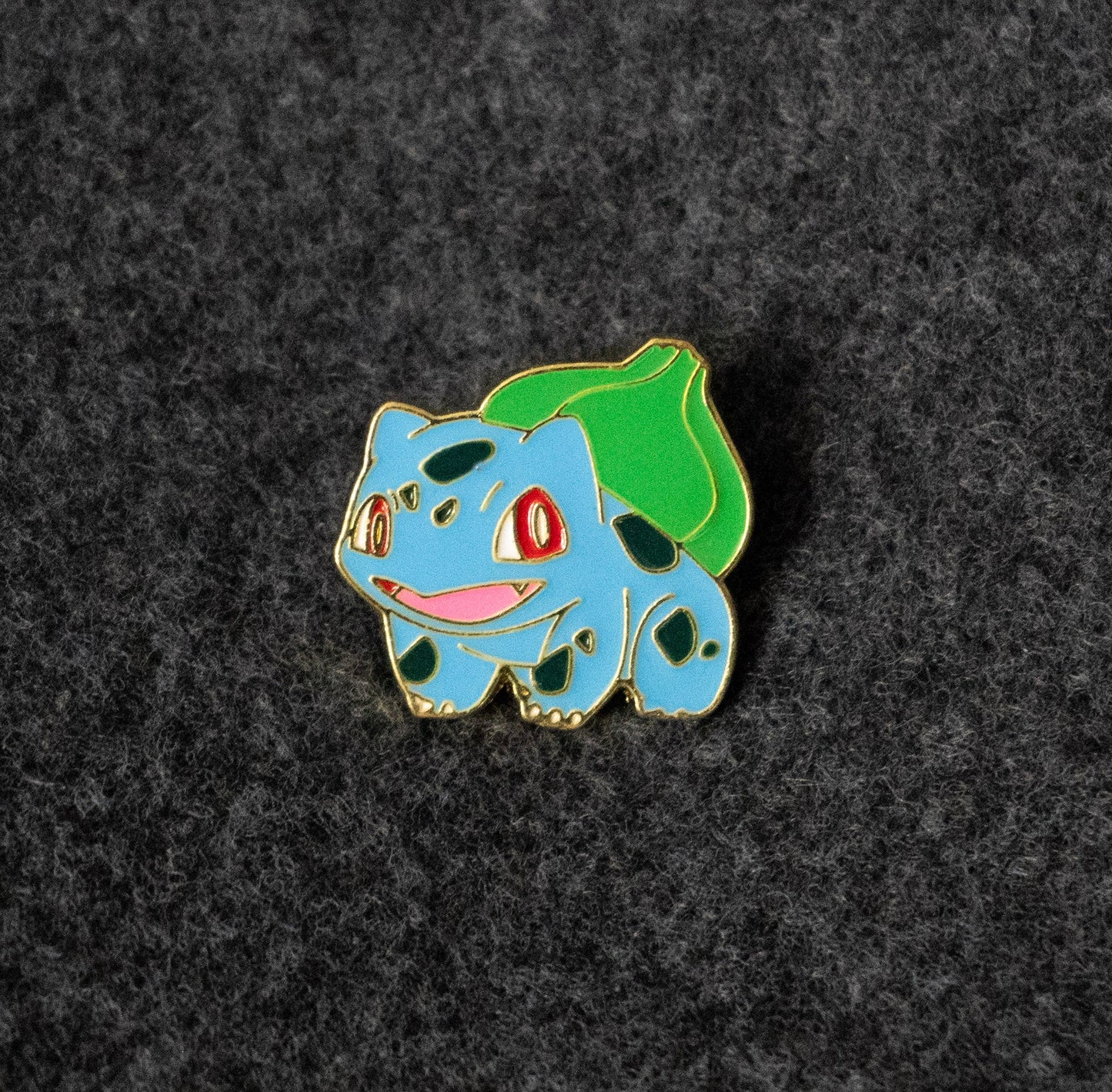 Happy Bulbasaur Enamel