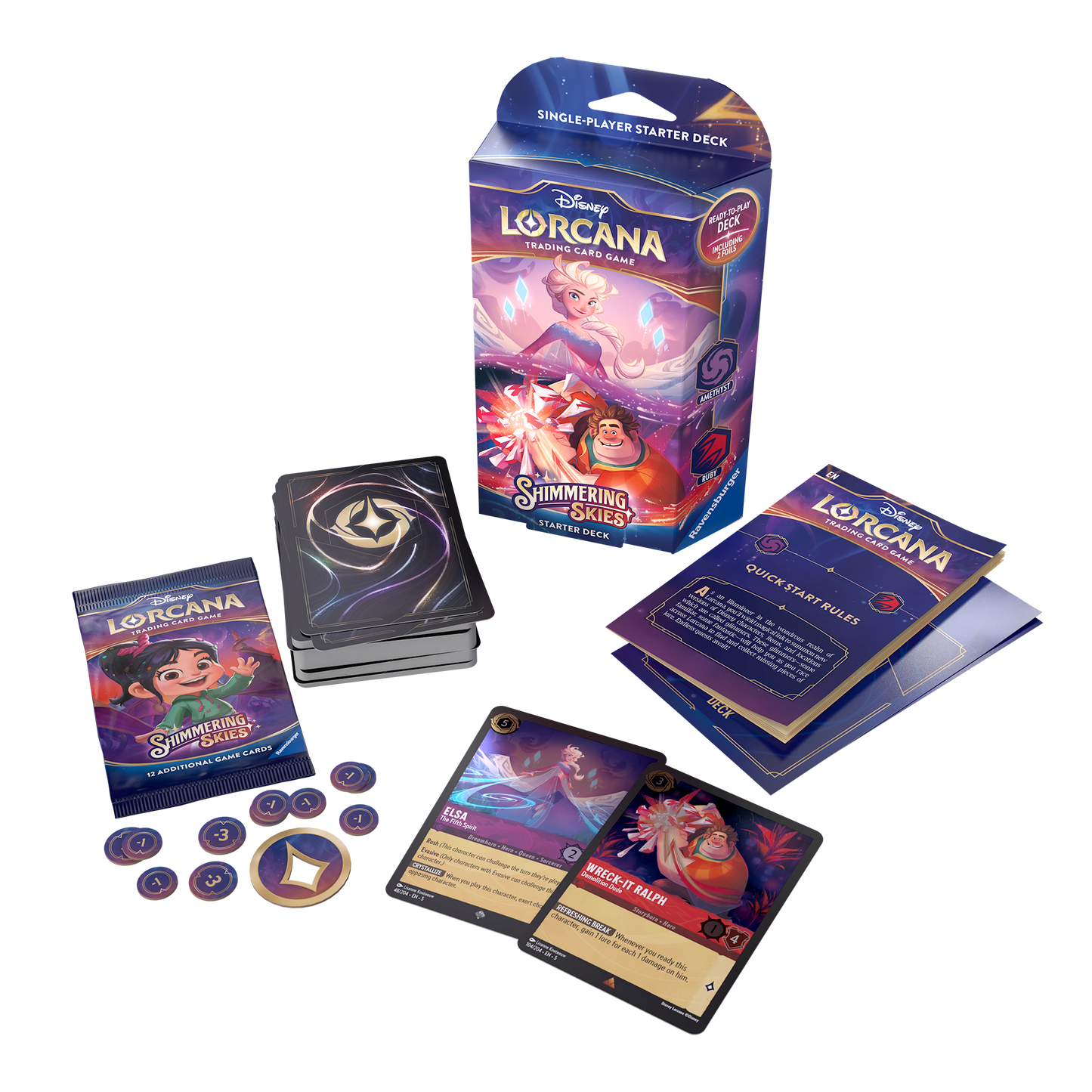 Lorcana TCG Shimmering Skies Single-Player Deck
