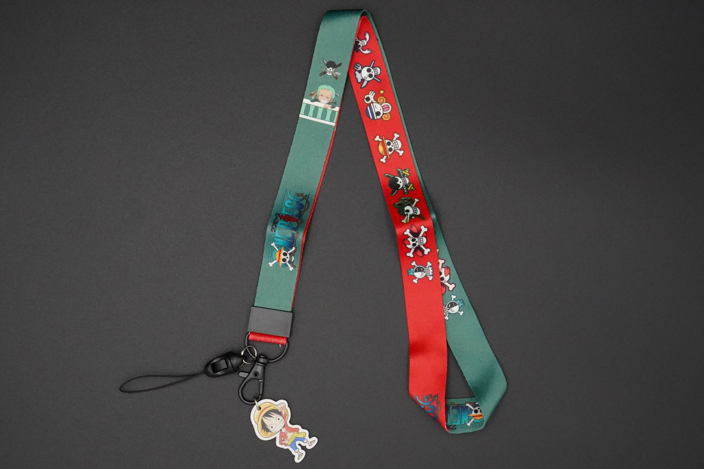 One Piece Character Skulls Lanyard