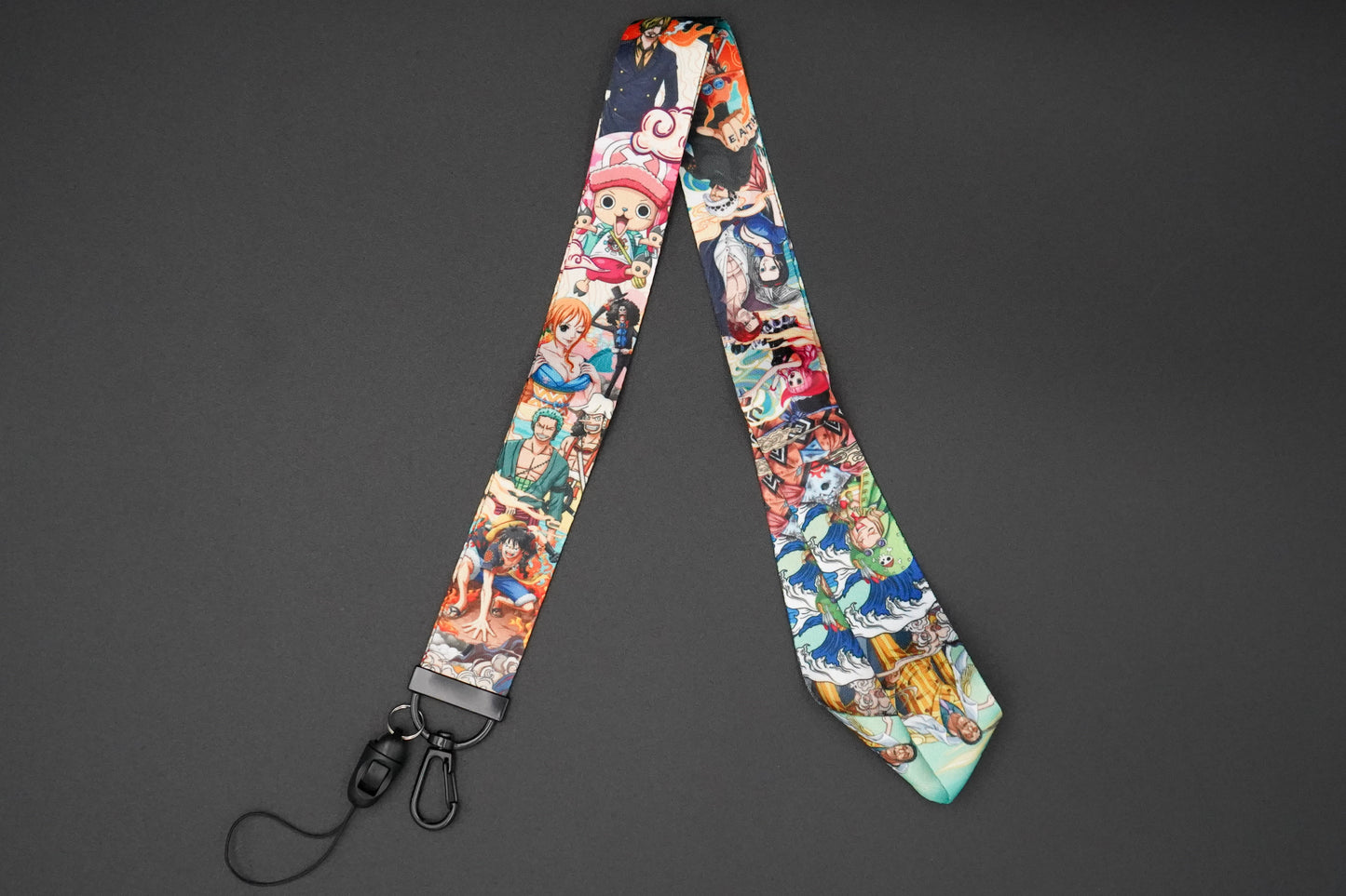 One Piece Collage Lanyard