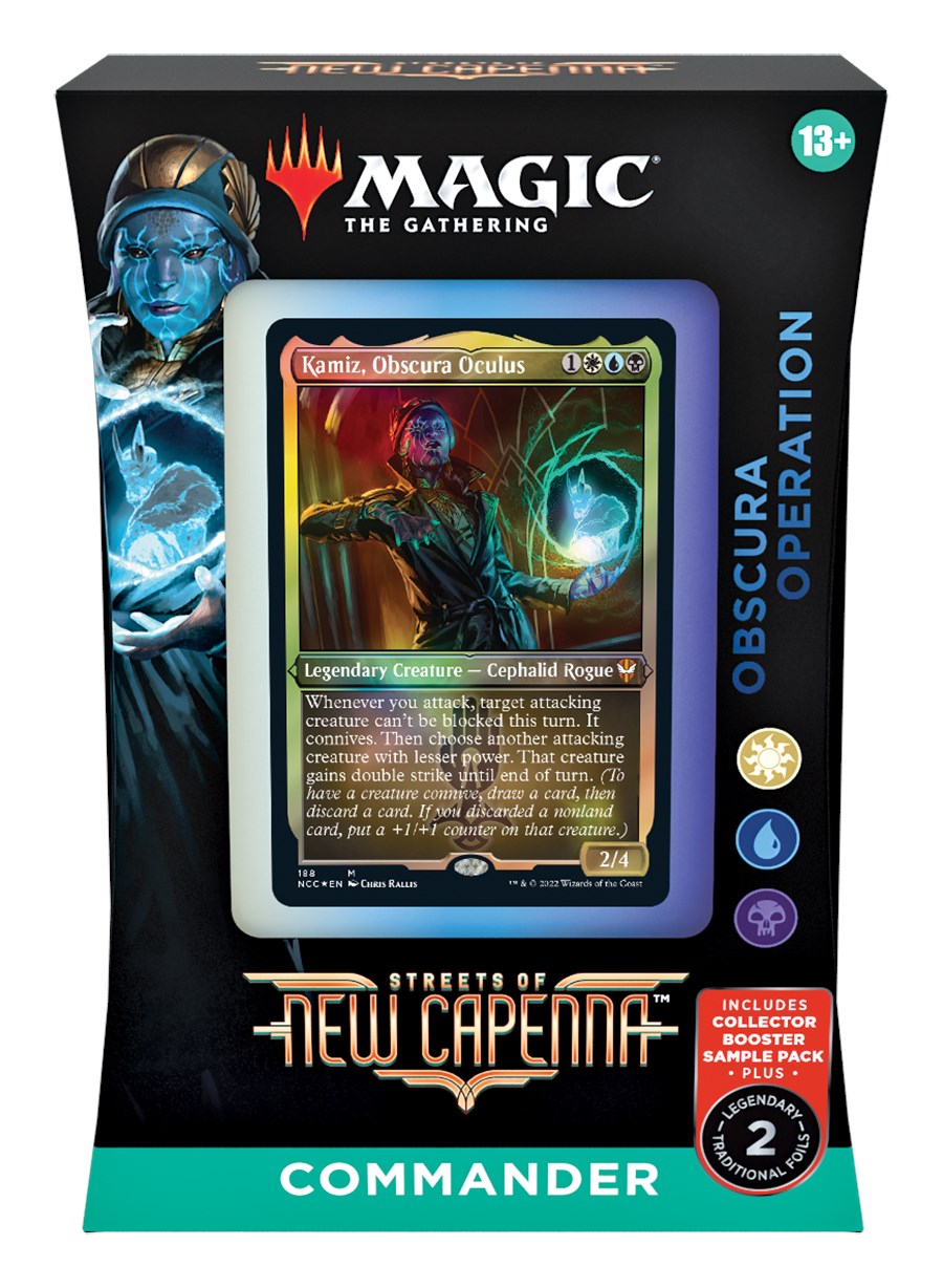 mtg cave commander deck Magic the Gathering Commander Deck: Obscura Operation – Curio Cavern