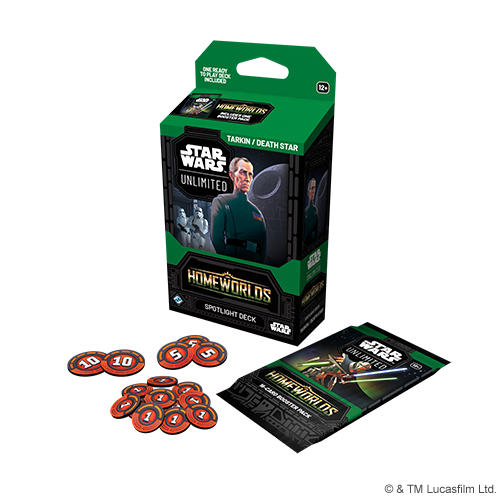 PRE-ORDER: Star Wars Unlimited Homeworlds Spotlight Deck Bundle: Chewbacca & Grand Moff Tarkin