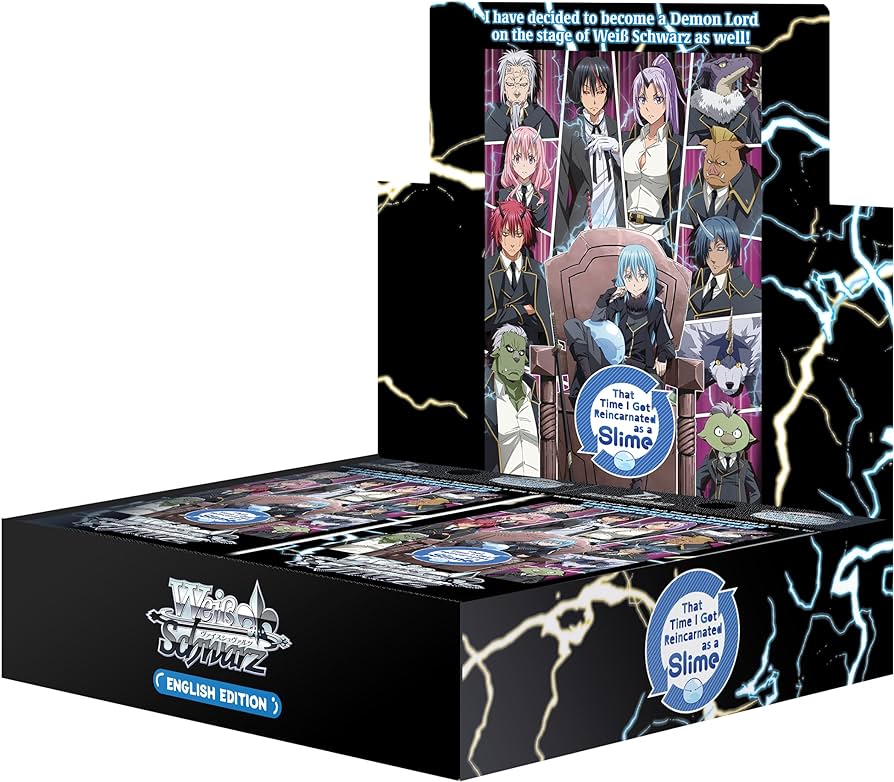Weiss Schwarz: That Time I Got Reincarnated as a Slime Booster Box Curio Cavern Weiss Schwarz: That Time I Got Reincarnated as a Slime Booster Box Curio Cavern