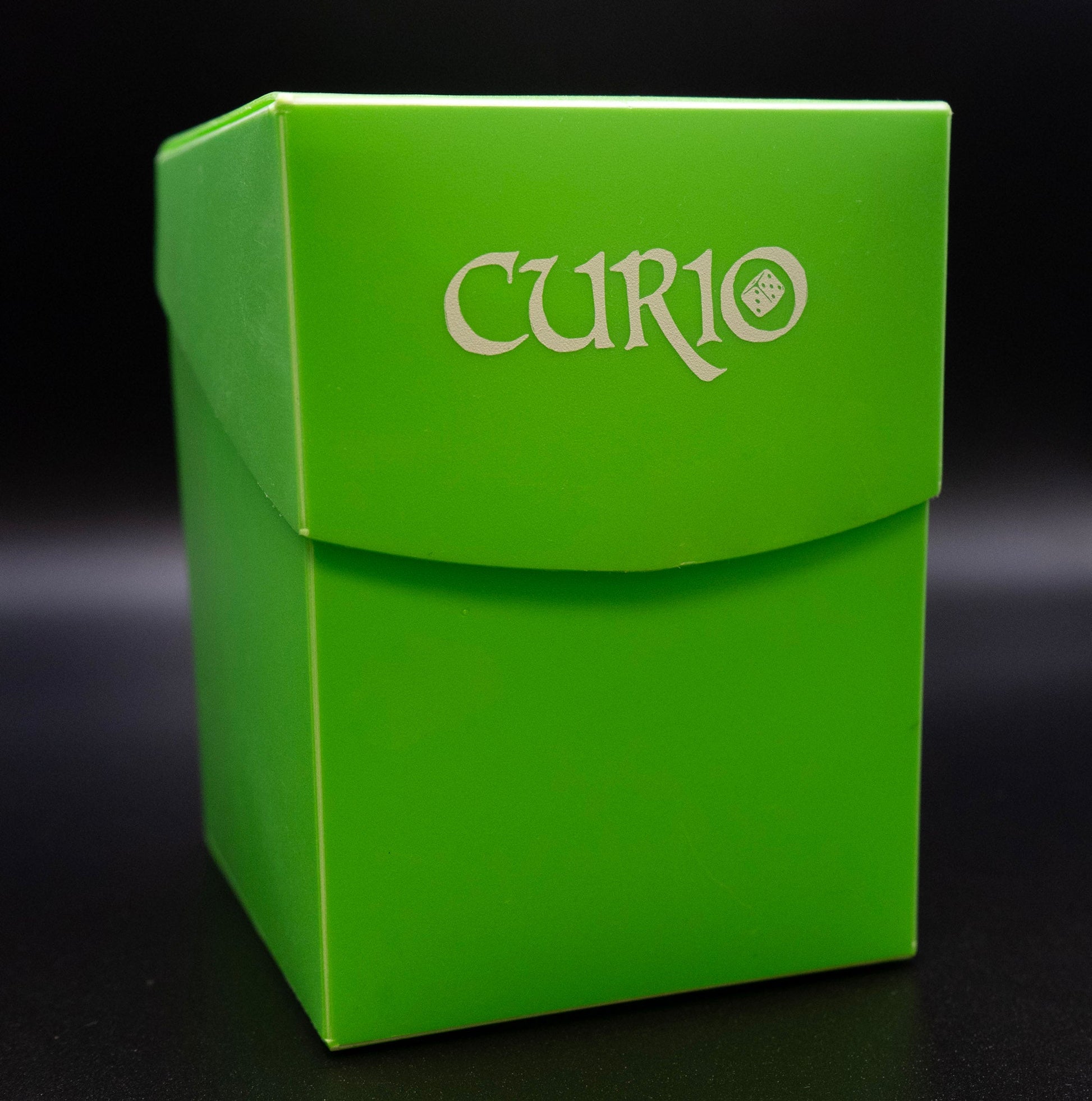 card sleeve box Curio 100 Card Deck Box w/ Sleeves – Curio Cavern
