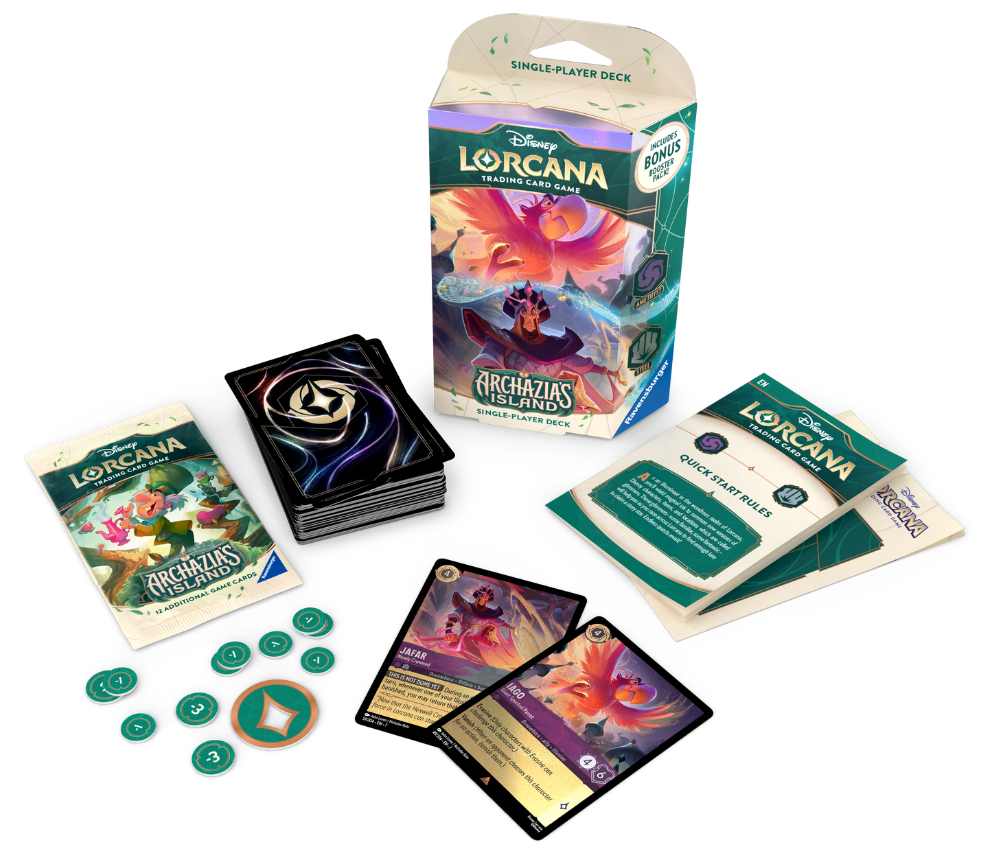 Lorcana TCG Archazia's Island Single-Player Deck