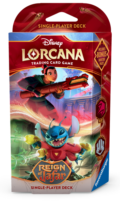 Lorcana TCG Reign of Jafar Single-Player Deck