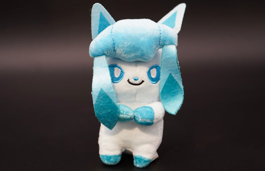 Glaceon Keychain Plushie