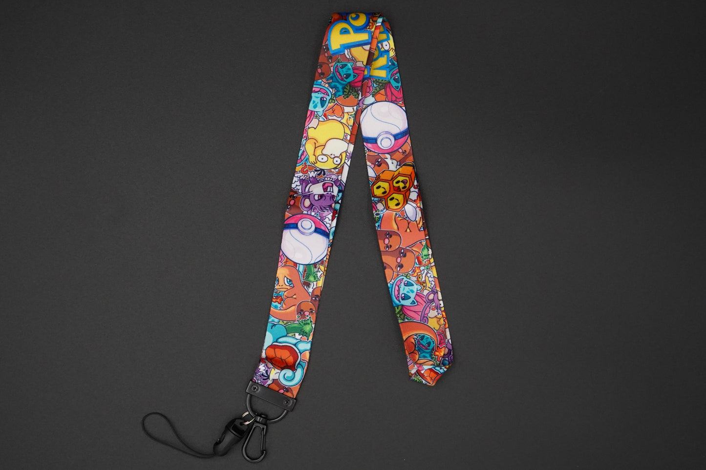 Pokemon Collage Lanyard