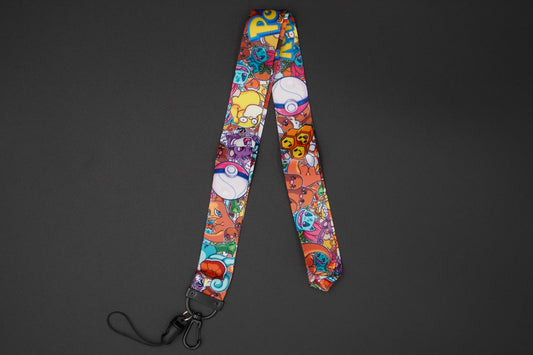 Pokemon Collage Lanyard