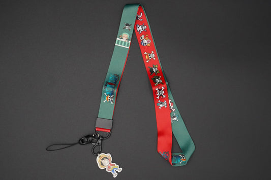 One Piece Character Skulls Lanyard