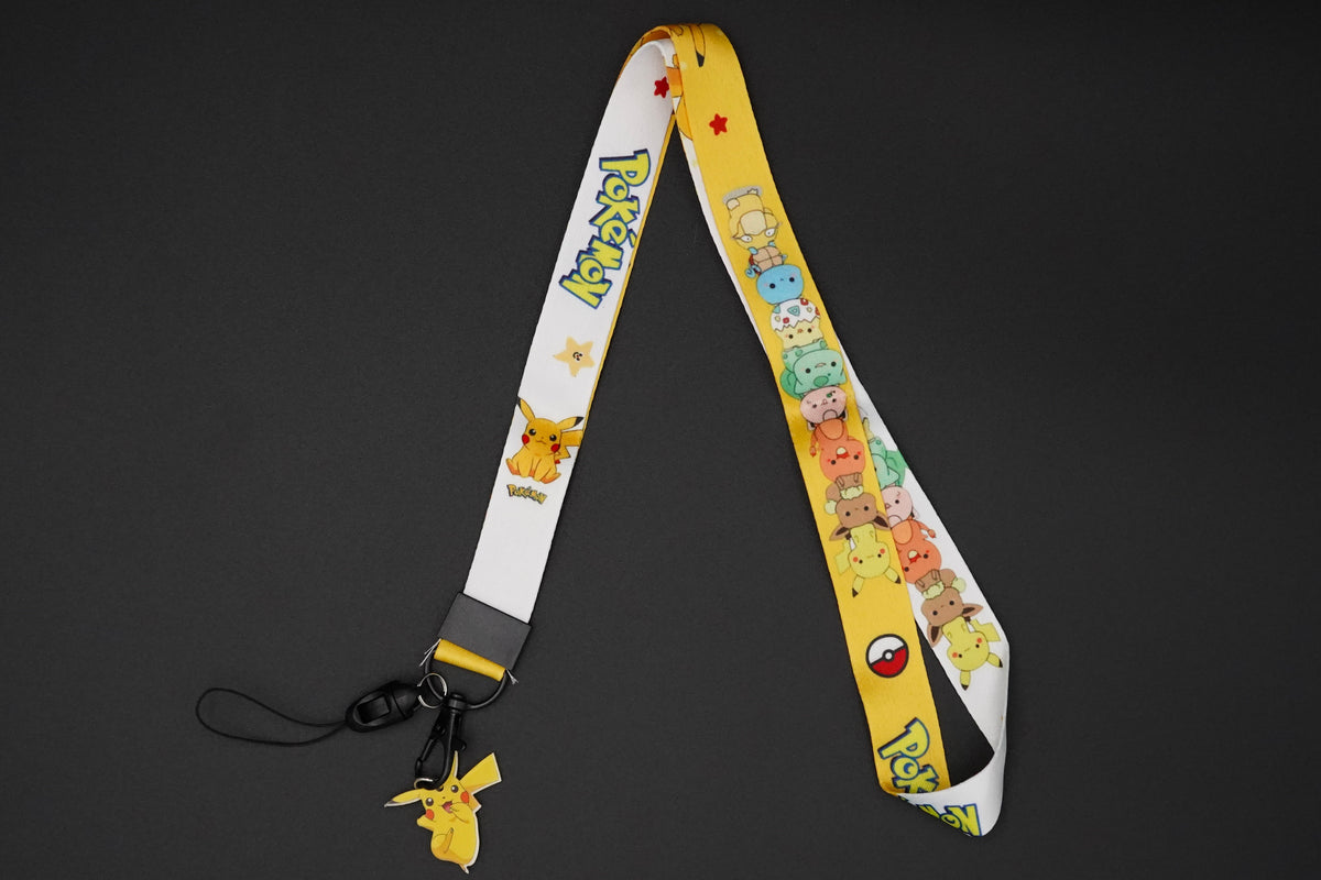 Pikachu Pokemon Lanyard