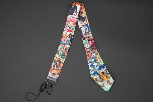 One Piece Collage Lanyard