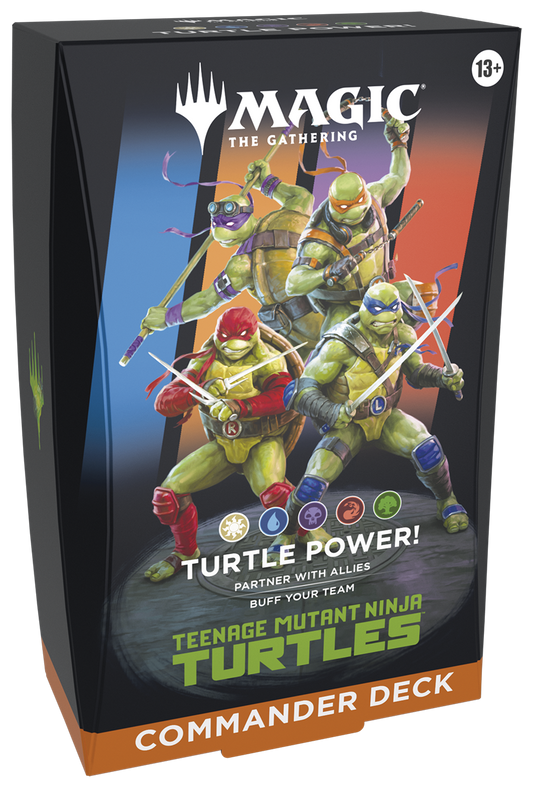 PRE-ORDER: Magic: The Gathering® | Teenage Mutant Ninja Turtles Turtle Power Commander Deck