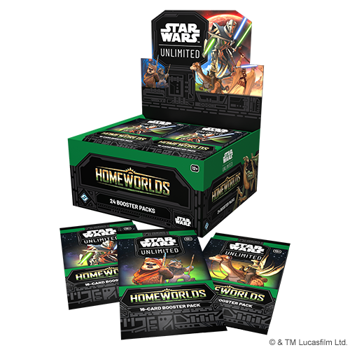 PRE-ORDER: Star Wars Unlimited Homeworlds Booster Box