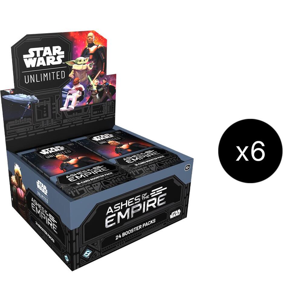 PRE-ORDER: Star Wars Unlimited Ashes of the Empire Booster Box