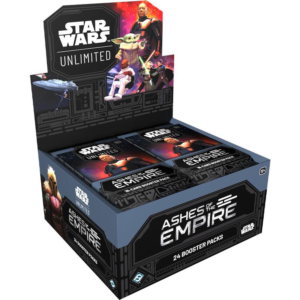 PRE-ORDER: Star Wars Unlimited Ashes of the Empire Booster Box
